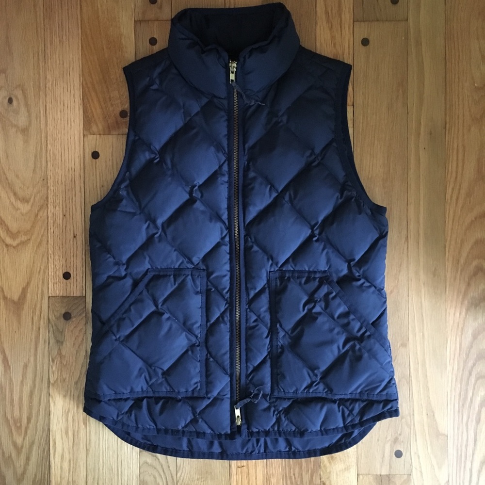 J. Crew Quilted Puffer Vest